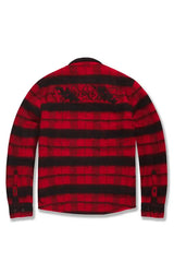 Jordan Craig Vandal Flannel Shacket - Buffalo Plaid - BLVD