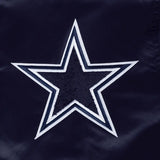 Pro Standard - Dallas Cowboys Sublimated Men's Satin Jacket- Midnight Sky - BLVD