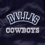 Pro Standard - Dallas Cowboys Sublimated Men's Satin Jacket- Midnight Sky - BLVD