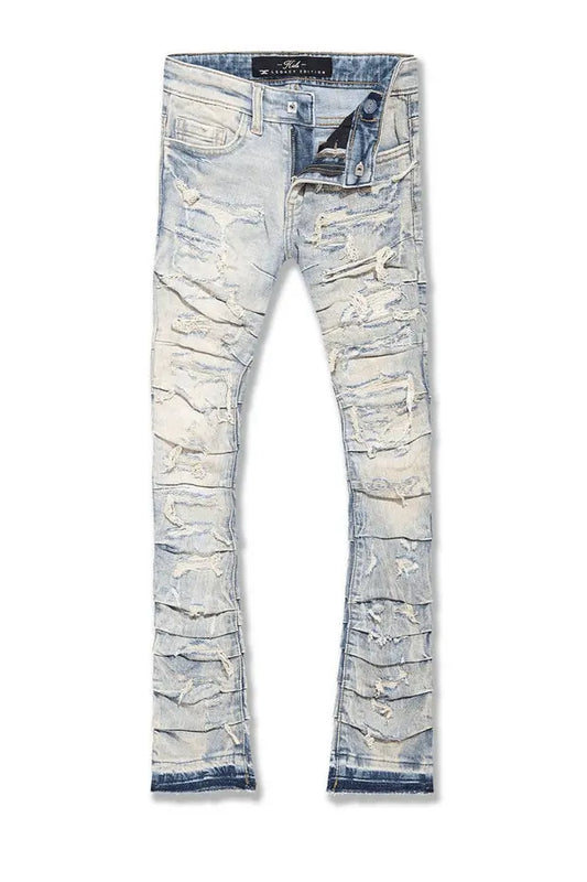 Jordan Craig Martin Stacked - Ripple Effect Denim - Antique - BLVD