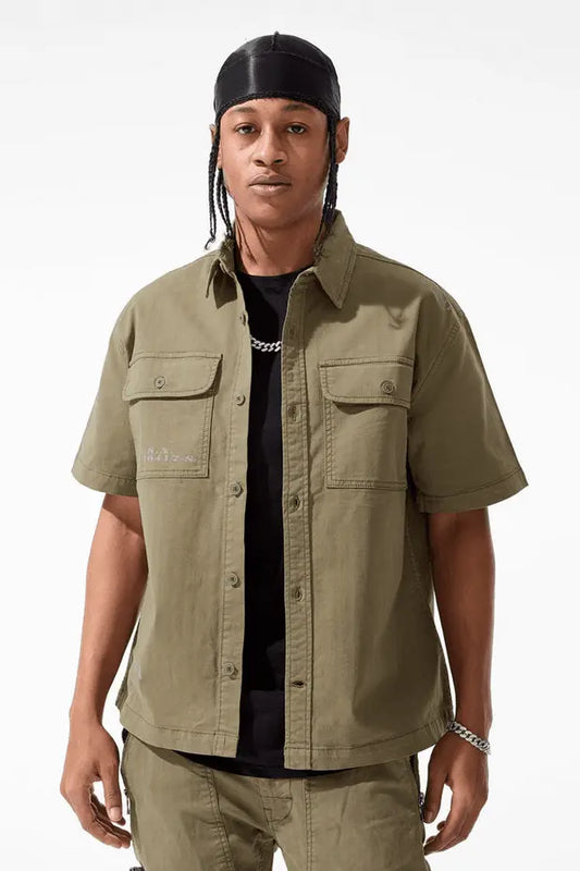 Jordan Craig - Infantry Division S/S Work Shirt - Olive - BLVD