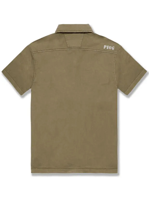 Jordan Craig - Infantry Division S/S Work Shirt - Olive - BLVD