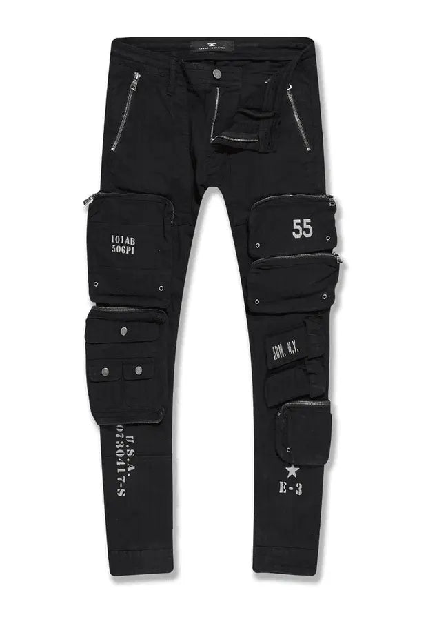 Jordan Craig - Sean - Infantry Division Cargo Pants - Black - BLVD