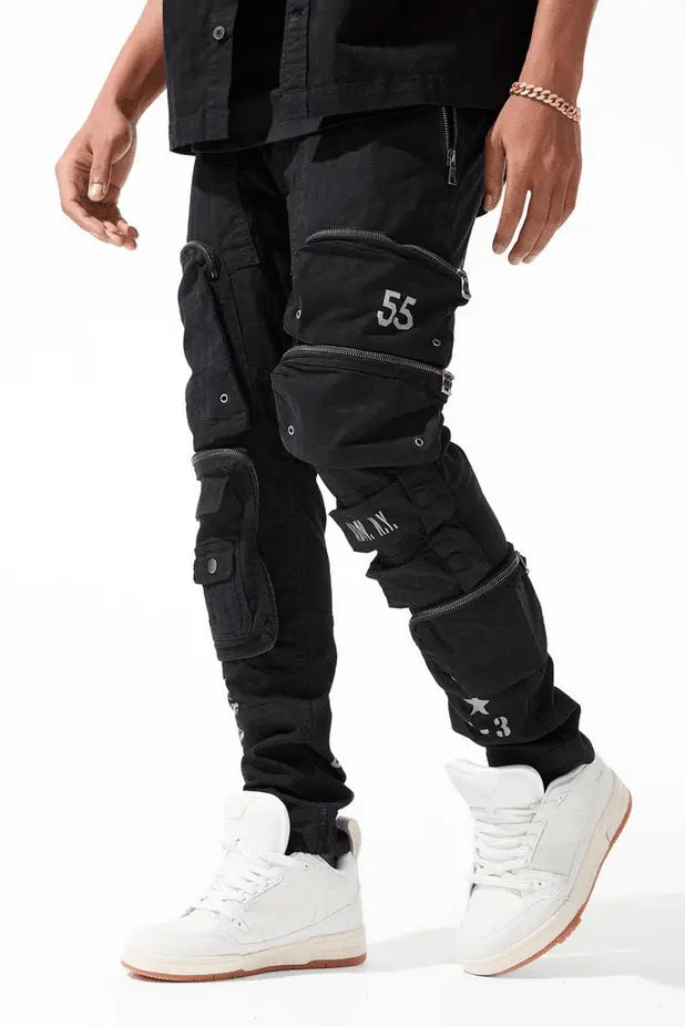 Jordan Craig - Sean - Infantry Division Cargo Pants - Black - BLVD