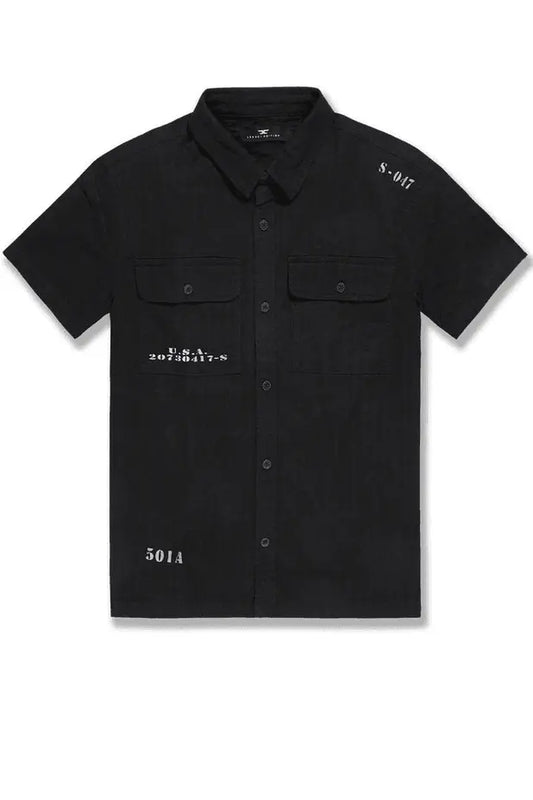 Jordan Craig - Infantry Division S/S Work Shirt - Black - BLVD