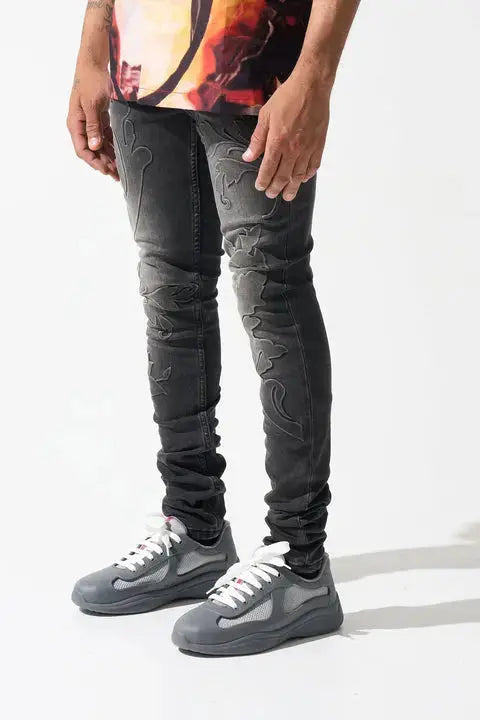 Serenede "Rome" Black Jeans - BLVD
