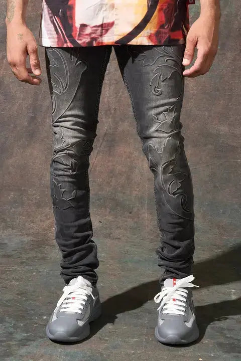 Serenede "Rome" Black Jeans - BLVD