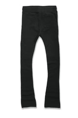 Jordan Craig Uptown Stacked Sweatpants - Black - BLVD