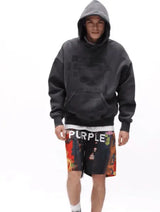 Purple Brand - Abstract All Around Shorts - Multicolor - P504-PMAB225 - BLVD