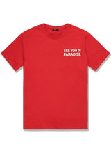 Jordan Craig Men - Paradise T-Shirt & Knit Shorts Set - Red - BLVD
