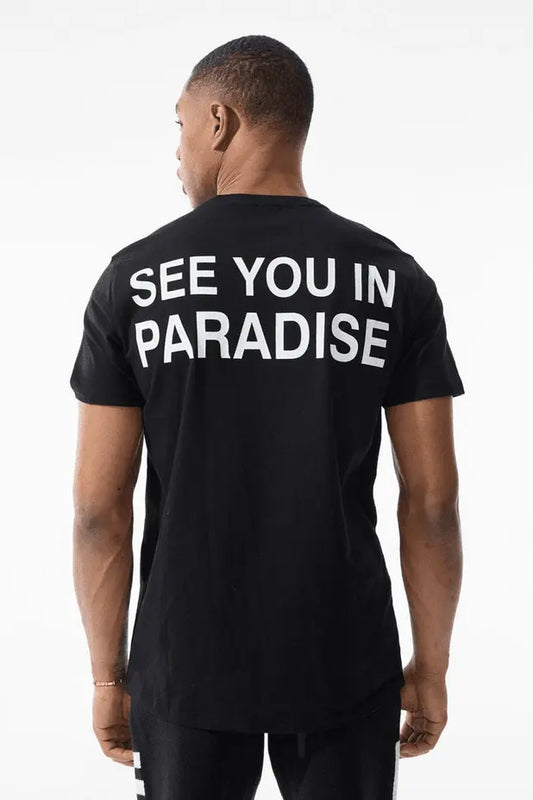 Jordan Craig Men - Paradise T-Shirt & Knit Shorts Set - Black - BLVD