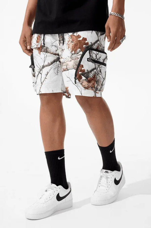 Jordan Craig - Retro - Altitude Cargo Shorts - Snow Camo - BLVD