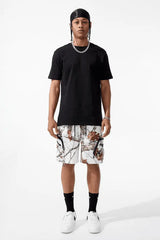 Jordan Craig - Retro - Altitude Cargo Shorts - Snow Camo - BLVD