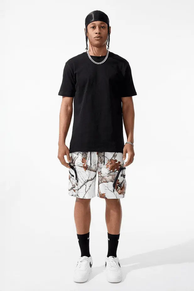 Jordan Craig - Retro - Altitude Cargo Shorts - Snow Camo - BLVD