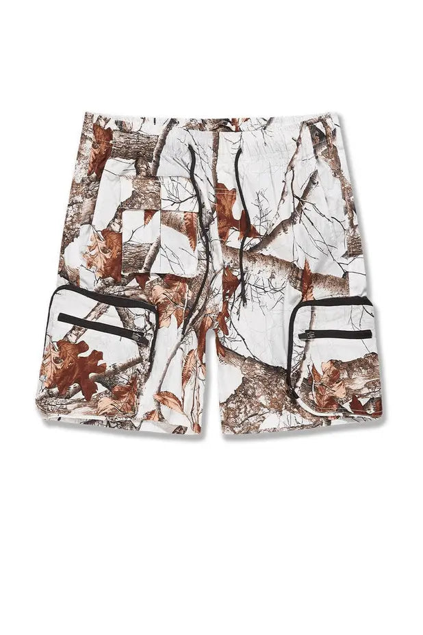 Jordan Craig - Retro - Altitude Cargo Shorts - Snow Camo - BLVD