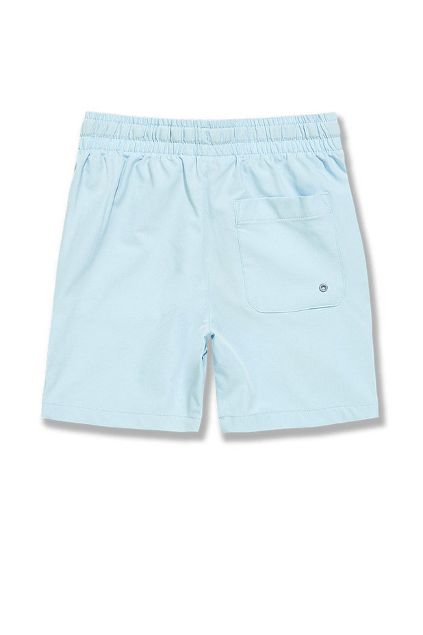 Jordan Craig - Kids Oakland Mechanic S/S Shirt & Shorts Set - Sky Blue Jordan Craig