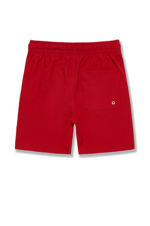 Jordan Craig - Kids Oakland Mechanic S/S Shirt & Shorts Set - Red Jordan Craig