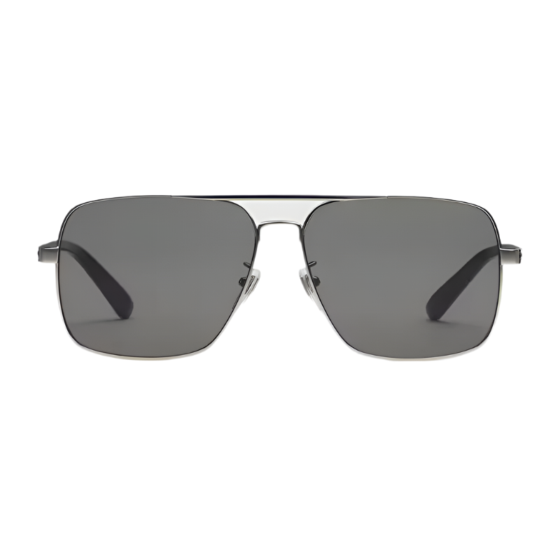 Gucci GG0529S Ruthenium - Men Luxury Sunglasses Grey Lens Gucci
