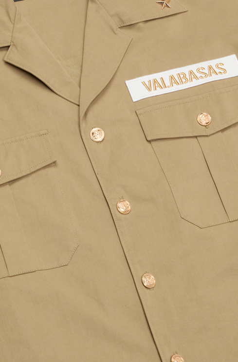 Valabasas - "The Rebel" Khaki Button Up Valabasas