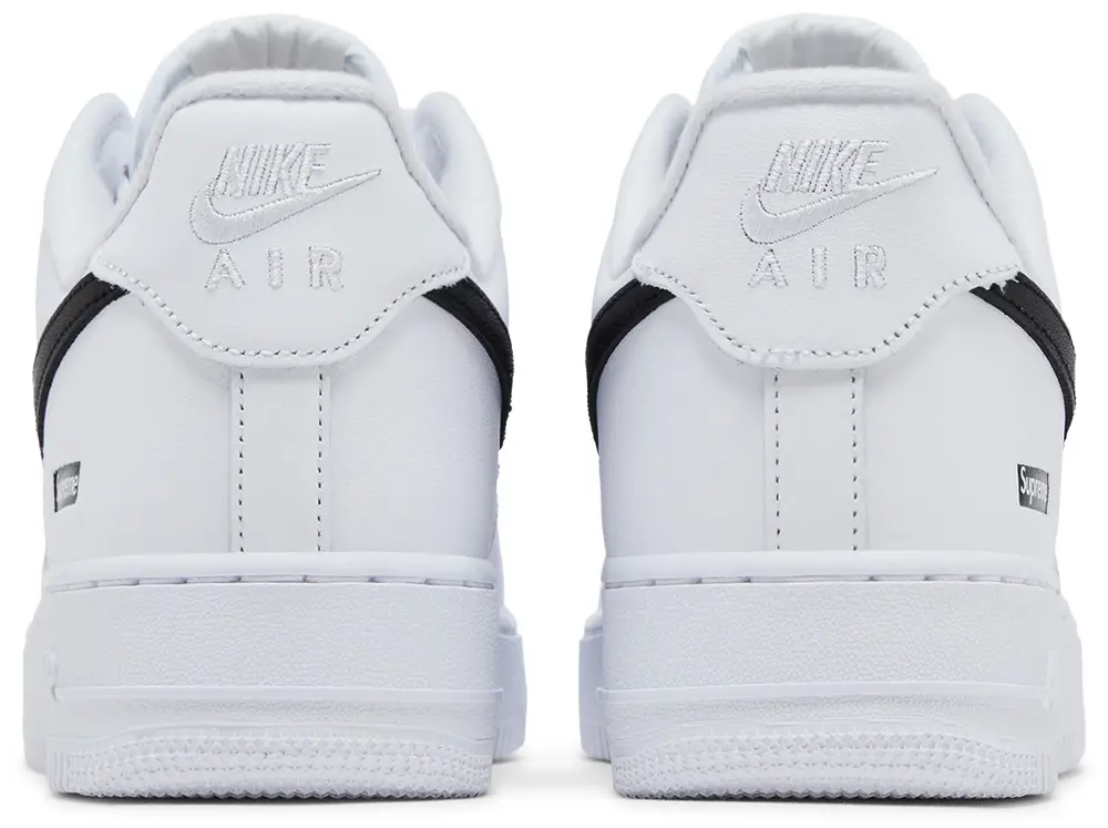 Nike Supreme x Air Force 1 Low 'Box Logo - White Black Sneakers NIKE X SUPREME