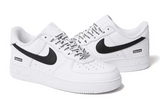 Nike Supreme x Air Force 1 Low 'Box Logo - White Black Sneakers NIKE X SUPREME