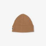Lacoste Men's Ribbed Wool Beanie - Brown DPC Lacoste