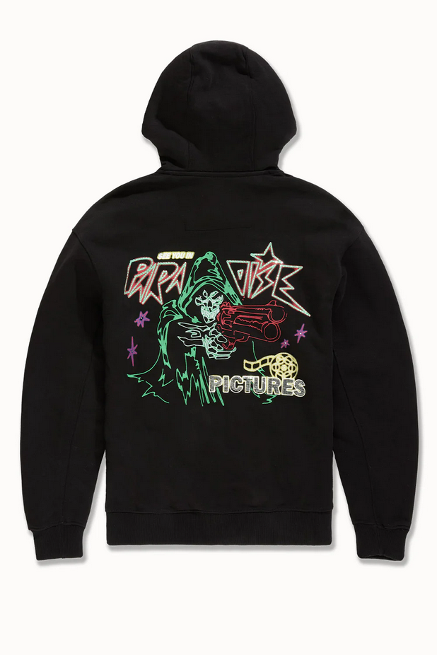 Jordan Craig - Paradise Pictures Zip Up Hoodie - Black Jordan Craig