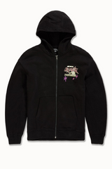 Jordan Craig - Paradise Pictures Zip Up Hoodie - Black Jordan Craig