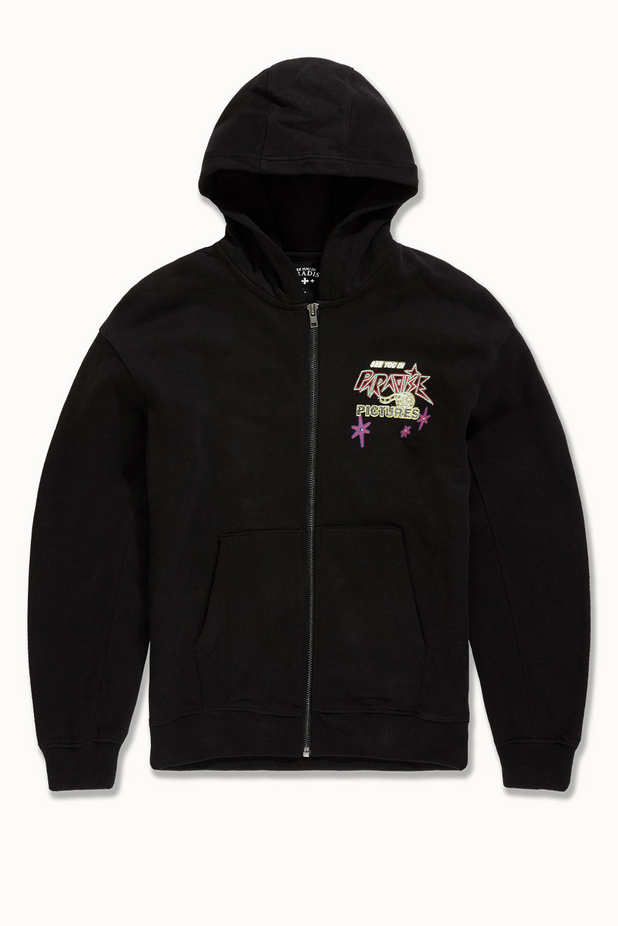 Jordan Craig - Paradise Pictures Zip Up Hoodie - Black Jordan Craig