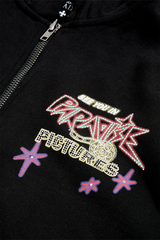 Jordan Craig - Paradise Pictures Zip Up Hoodie - Black Jordan Craig
