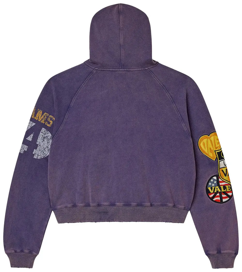 Vale Forever - Army Zip Up - Purple