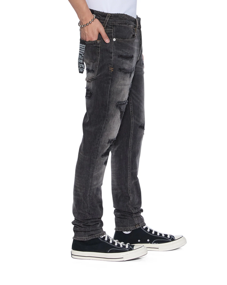 Ksubi Men's - Van Winkle Retorqued Repair - Black Wash KSUBI