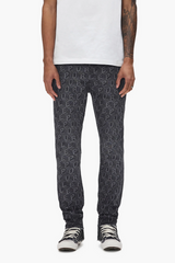 Purple Brand - P001 Jacquard Monogram - Black - P001-WBSM226