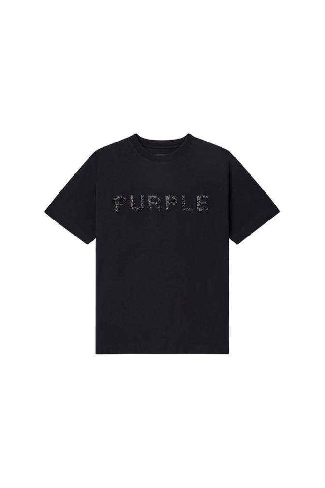 Purple Brand - Crystal Tee - Black - P104-TBMS226