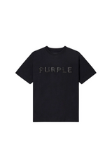 Purple Brand - Crystal Tee - Black - P104-TBMS226