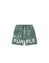 Purple Brand - Sequin Camouflage All Around Short - Green -  P504-PLSS226