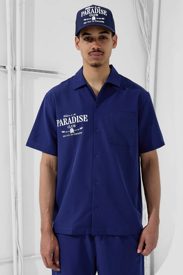 Jordan Craig - Men's Paradise Club S/S Shirt & Shorts Set