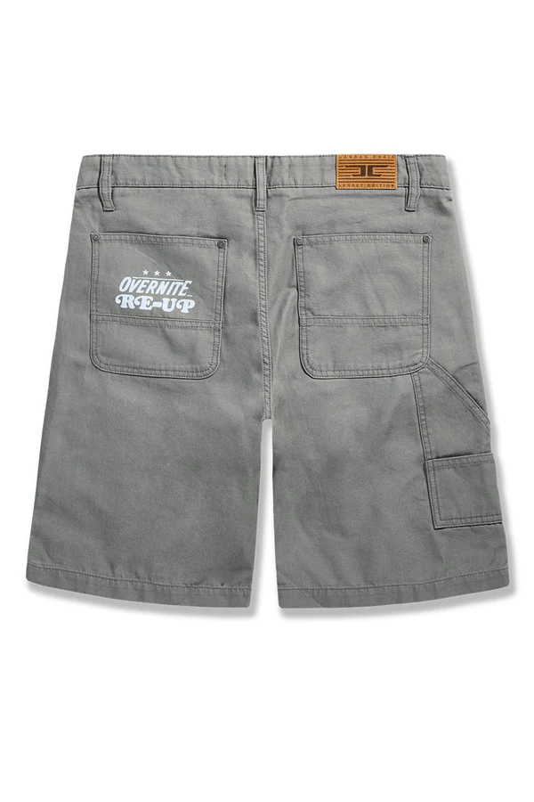 Jordan Craig - The Re-Up Mechanic Shirt & Short Set - Charcoal