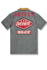 Jordan Craig - The Re-Up Mechanic Shirt & Short Set - Charcoal