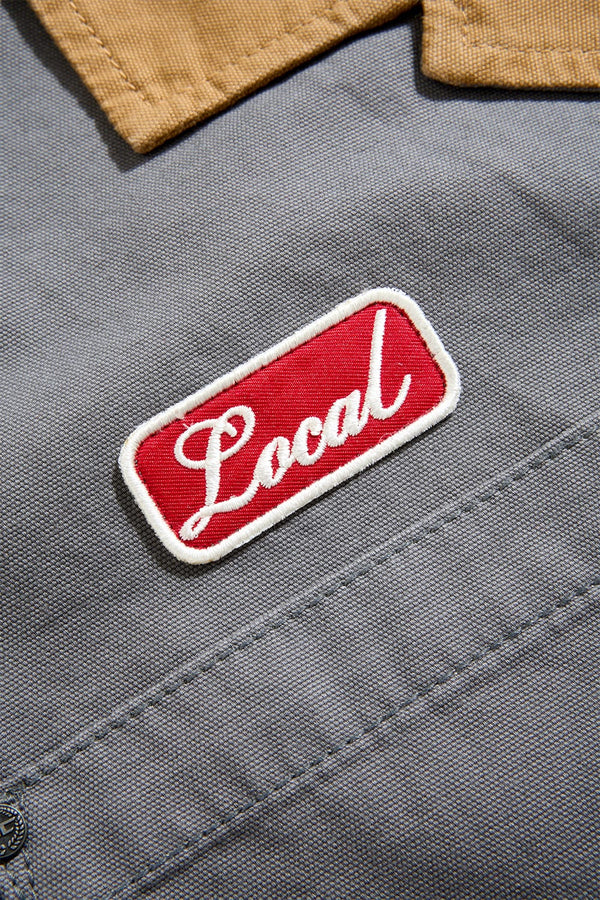 Jordan Craig - The Re-Up Mechanic Shirt & Short Set - Charcoal