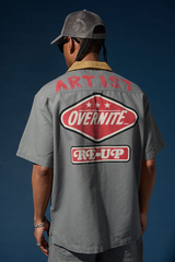 Jordan Craig - The Re-Up Mechanic Shirt & Short Set - Charcoal