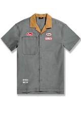 Jordan Craig - The Re-Up Mechanic Shirt & Short Set - Charcoal