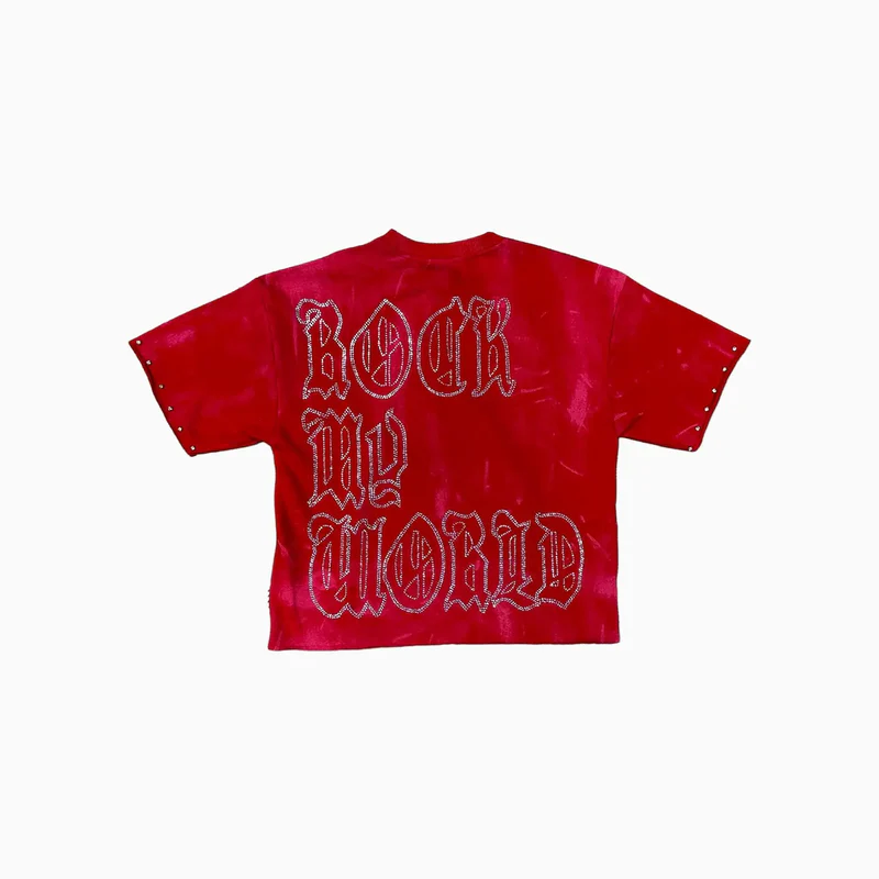 Bkys - Men's Rock My World F-Terry Cropped T-Shirt