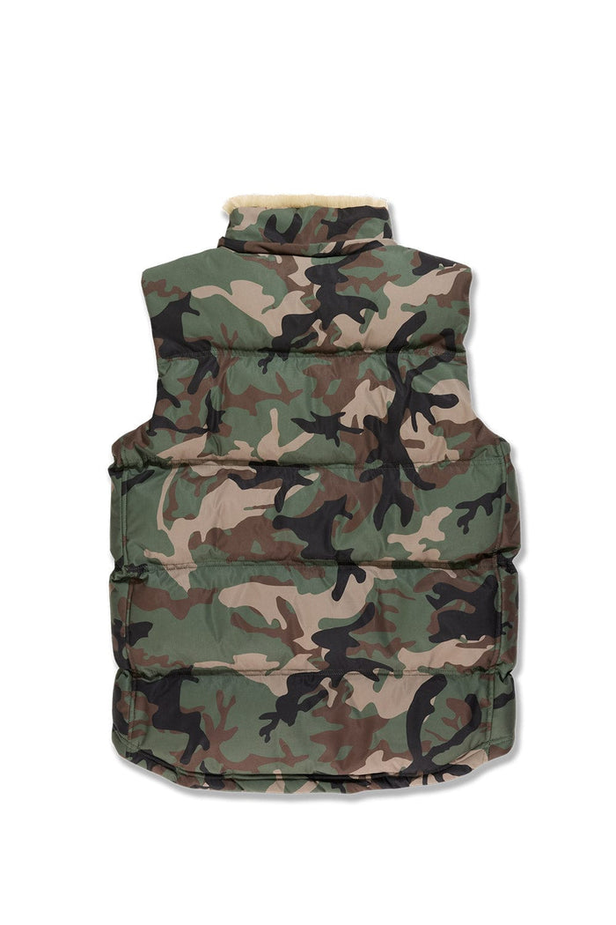 Jordan Craig - Yukon Fur Lined Puffer Vest - Vintage Camo