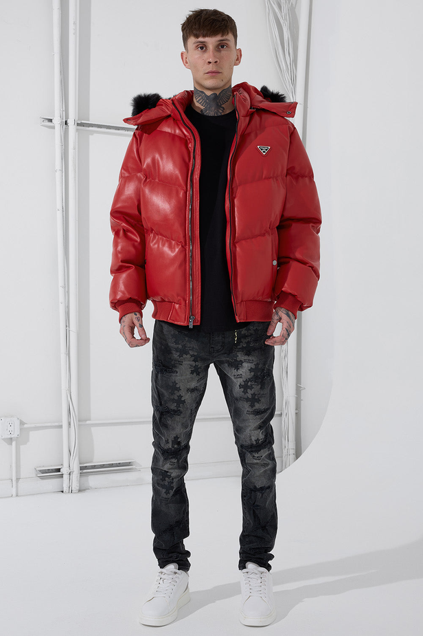 Jordan Craig - Vigilante Puffer Jacket - Red