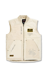 Jordan Craig - Local Dealer Duck Canvas Vest & Duck Canvas Carpenter Pants Set - Natural