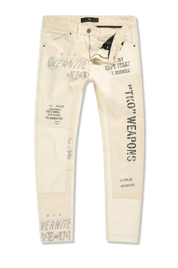 Jordan Craig - Local Dealer Duck Canvas Vest & Duck Canvas Carpenter Pants Set - Natural