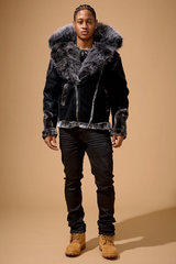 Jordan Craig - El Jefe Shearling Moto Jacket