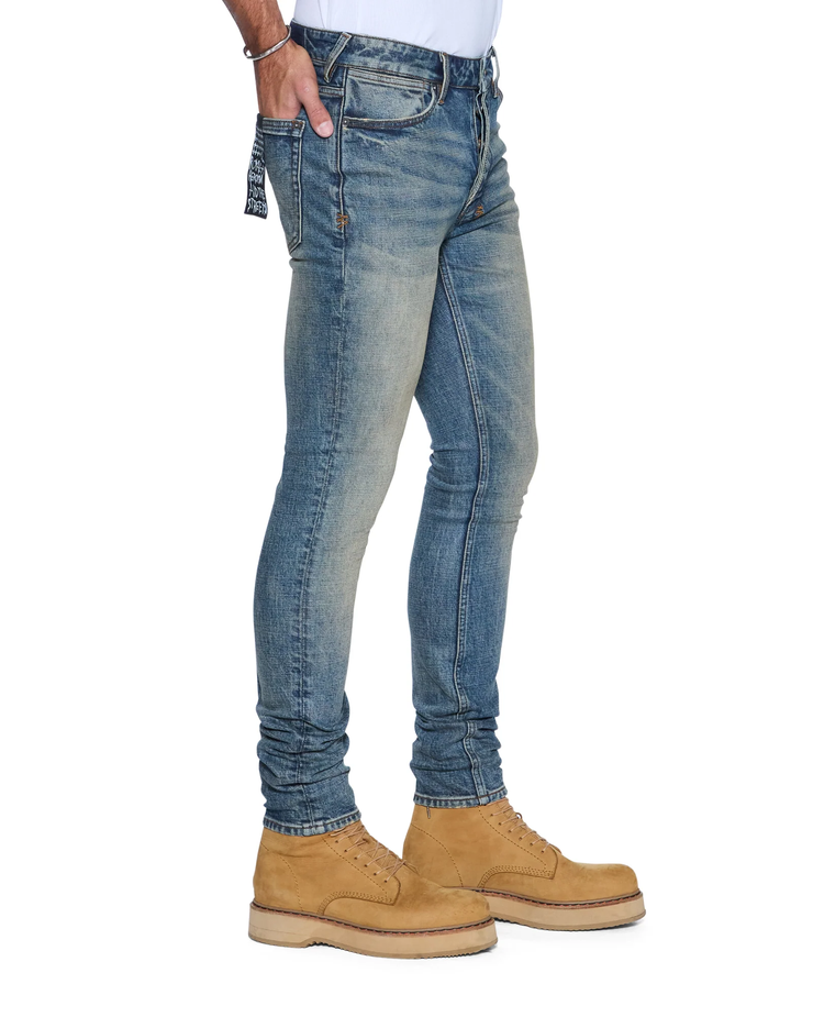 Ksubi Men's - Van Winkle Re-up Blue - Vintage Mid Blue
