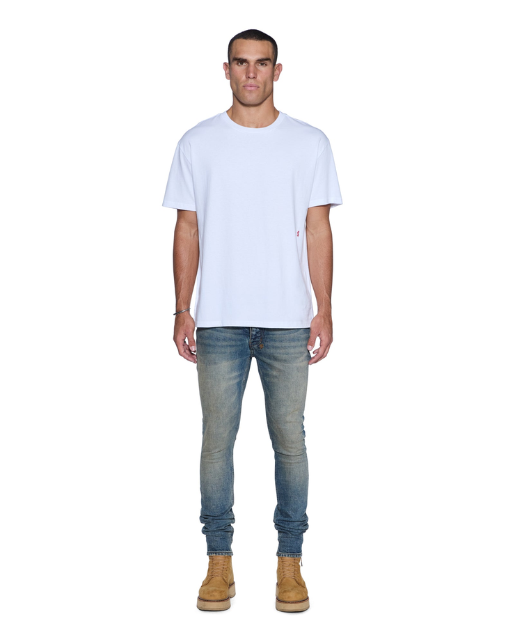 Ksubi Men's - Van Winkle Re-up Blue - Vintage Mid Blue